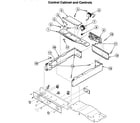 Speed Queen LTZA9AWN controls 1 diagram