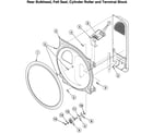 Speed Queen LTZA7AQN roller assy diagram