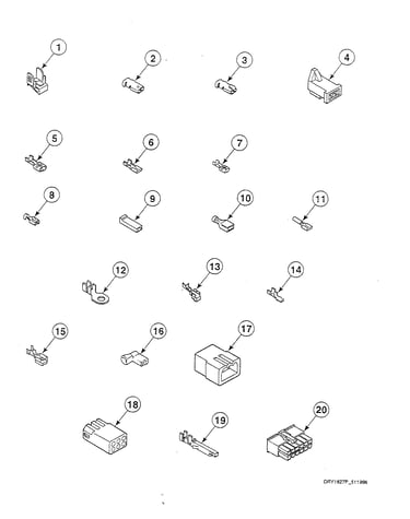 Terminals block