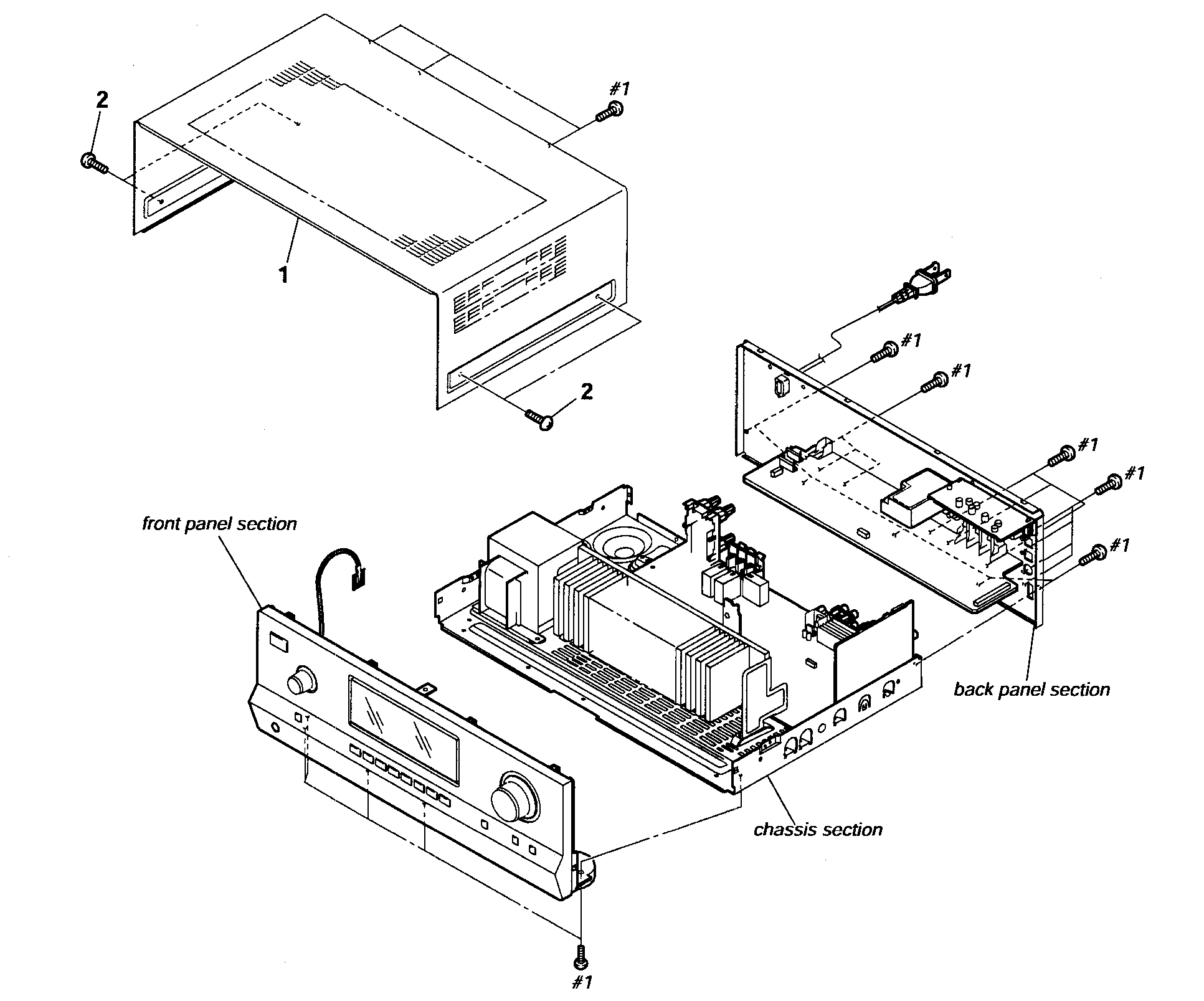 Case assy