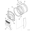 Speed Queen SSG009WF cylinder assy diagram