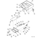 Speed Queen SSG809LF control panel diagram