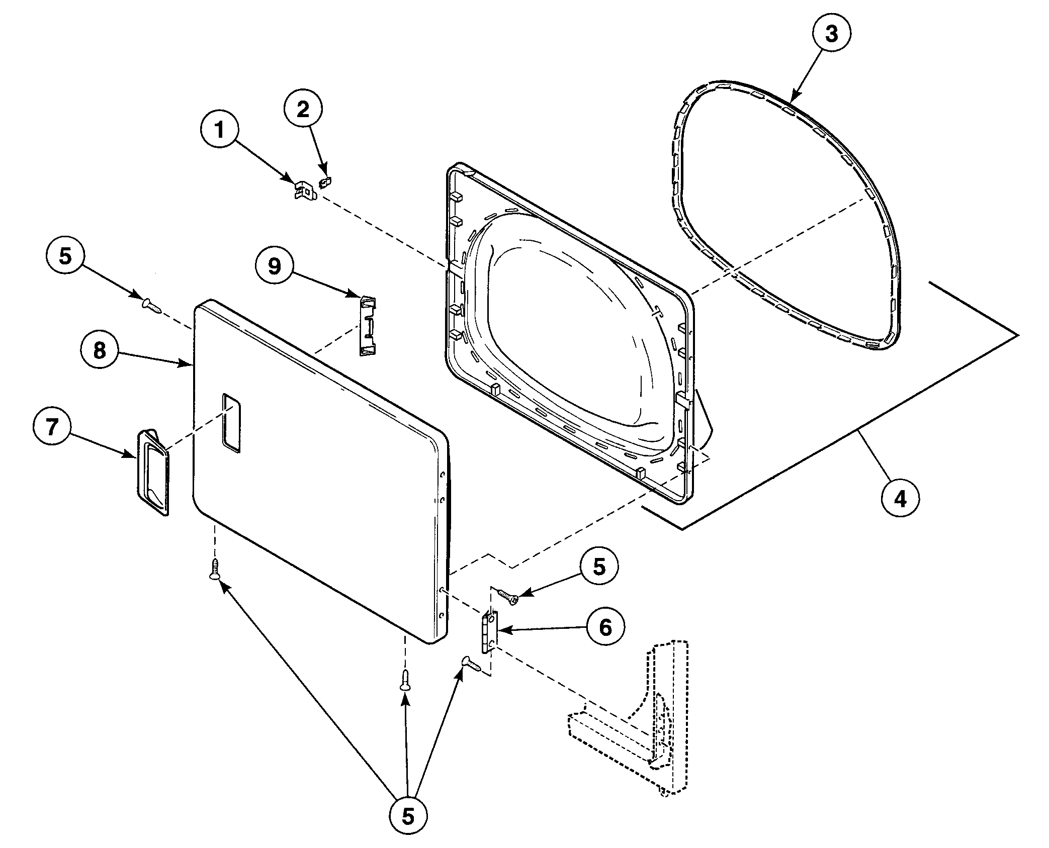 Door assy