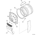 Speed Queen SSG809LF cylinder assy diagram