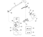 Speed Queen SSG809LF gas valve assy diagram