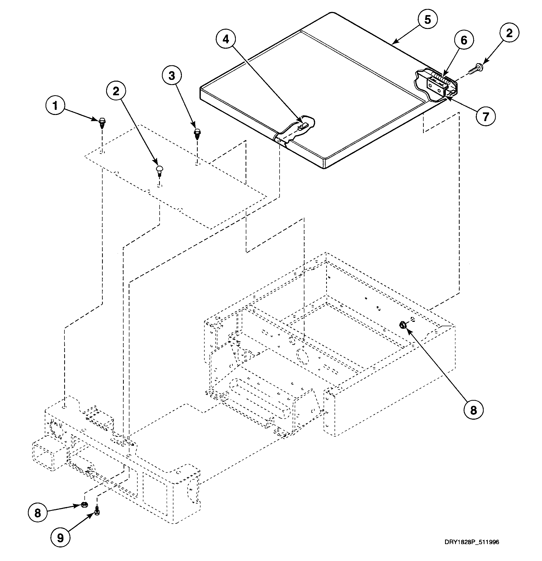 Cabinet top