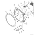 Speed Queen SDG709LF roller assy diagram