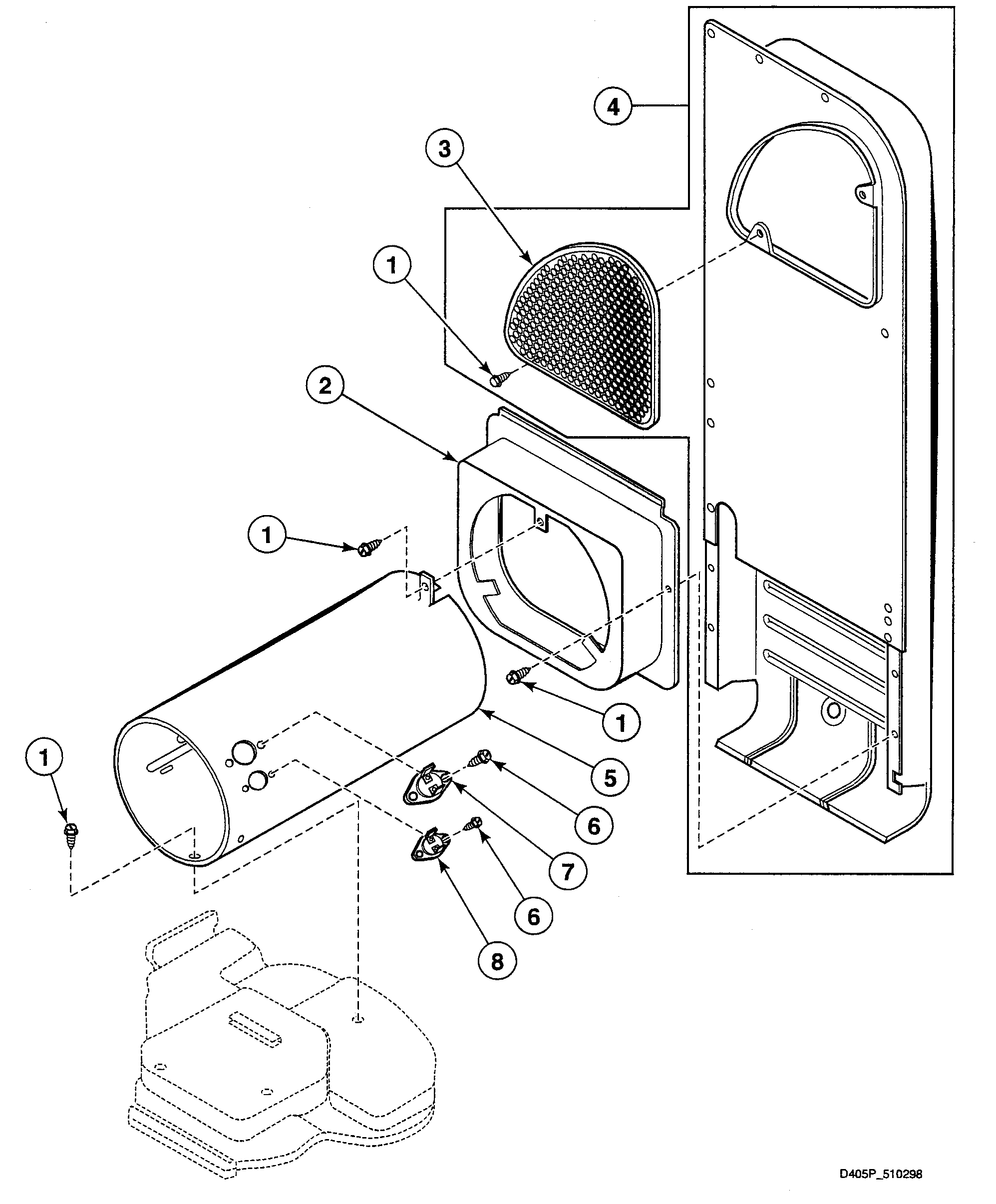 Duct assy