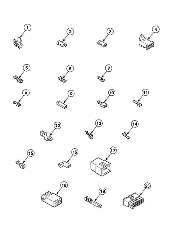 Terminals block