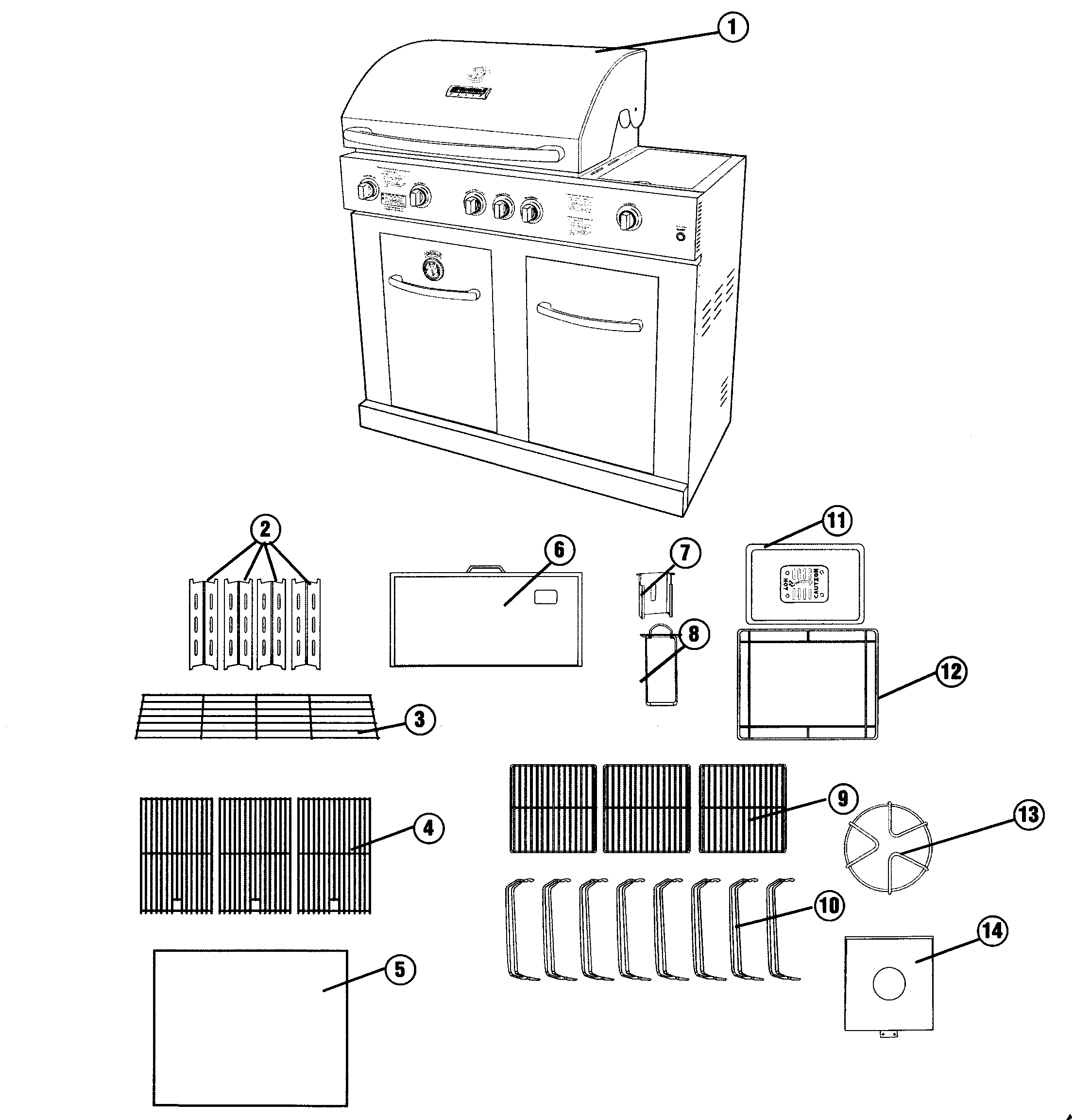 Gas grill