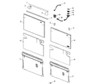 DCS DD224P5-88479A front panels diagram