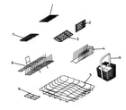 DCS DD224P5-88479A baskets/racks diagram