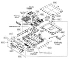 Samsung HT-BD1250T/XAA cabinet assy diagram