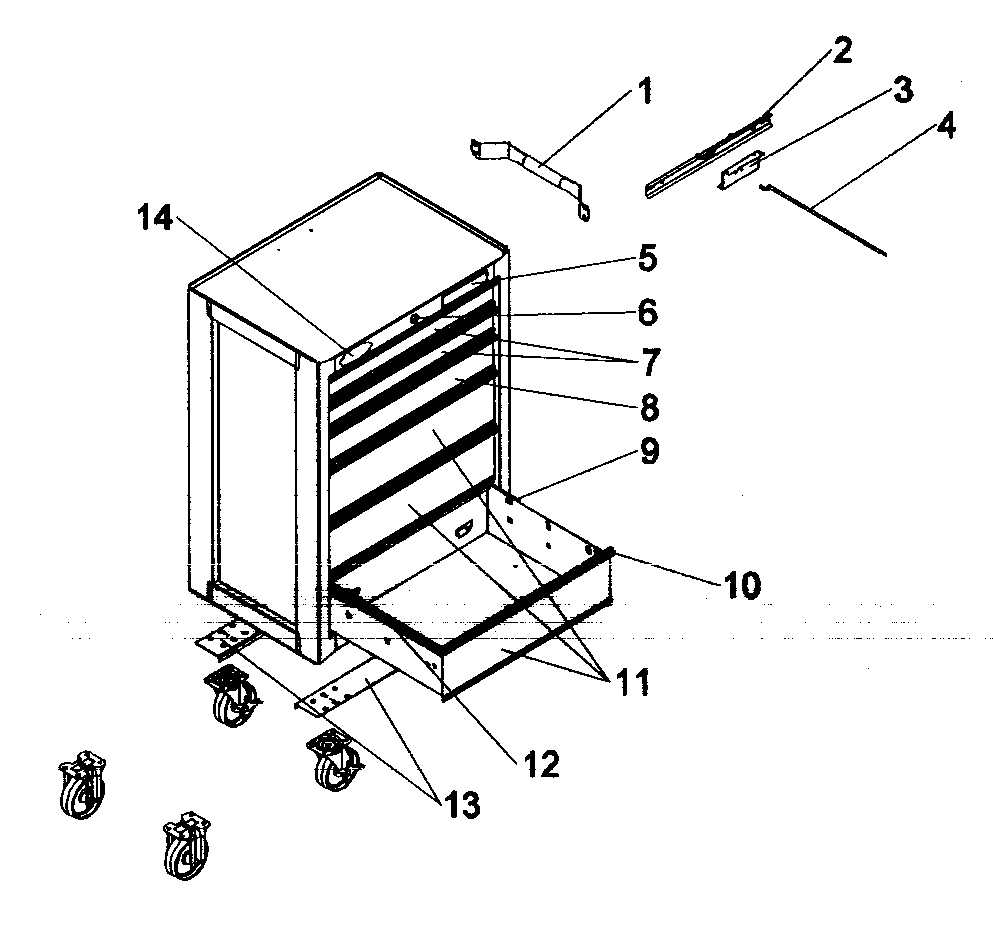 Tools cabinet