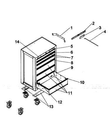 Tools cabinet