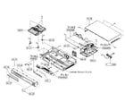 Samsung HT-Z320T/XAA cabinet parts diagram