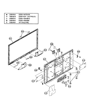 Front/lcd assy