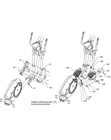 Pedals assy