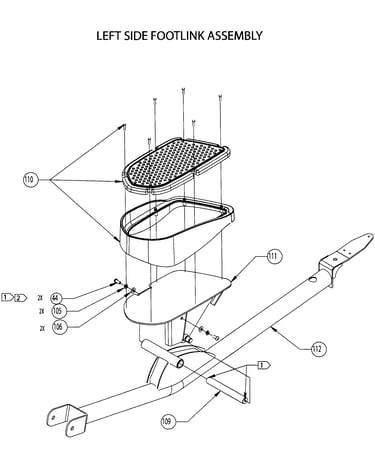 L footlink assy