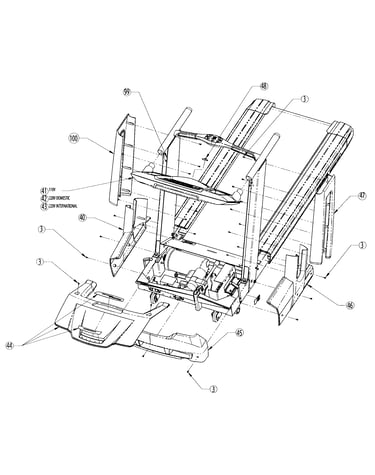 Covers assy
