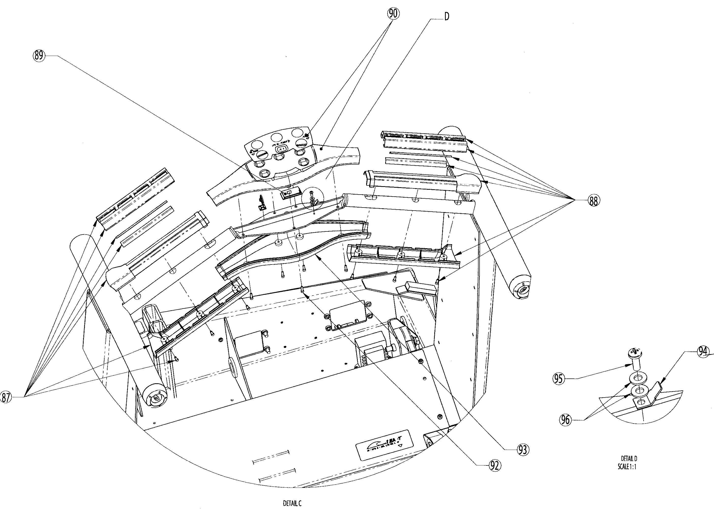Console assy