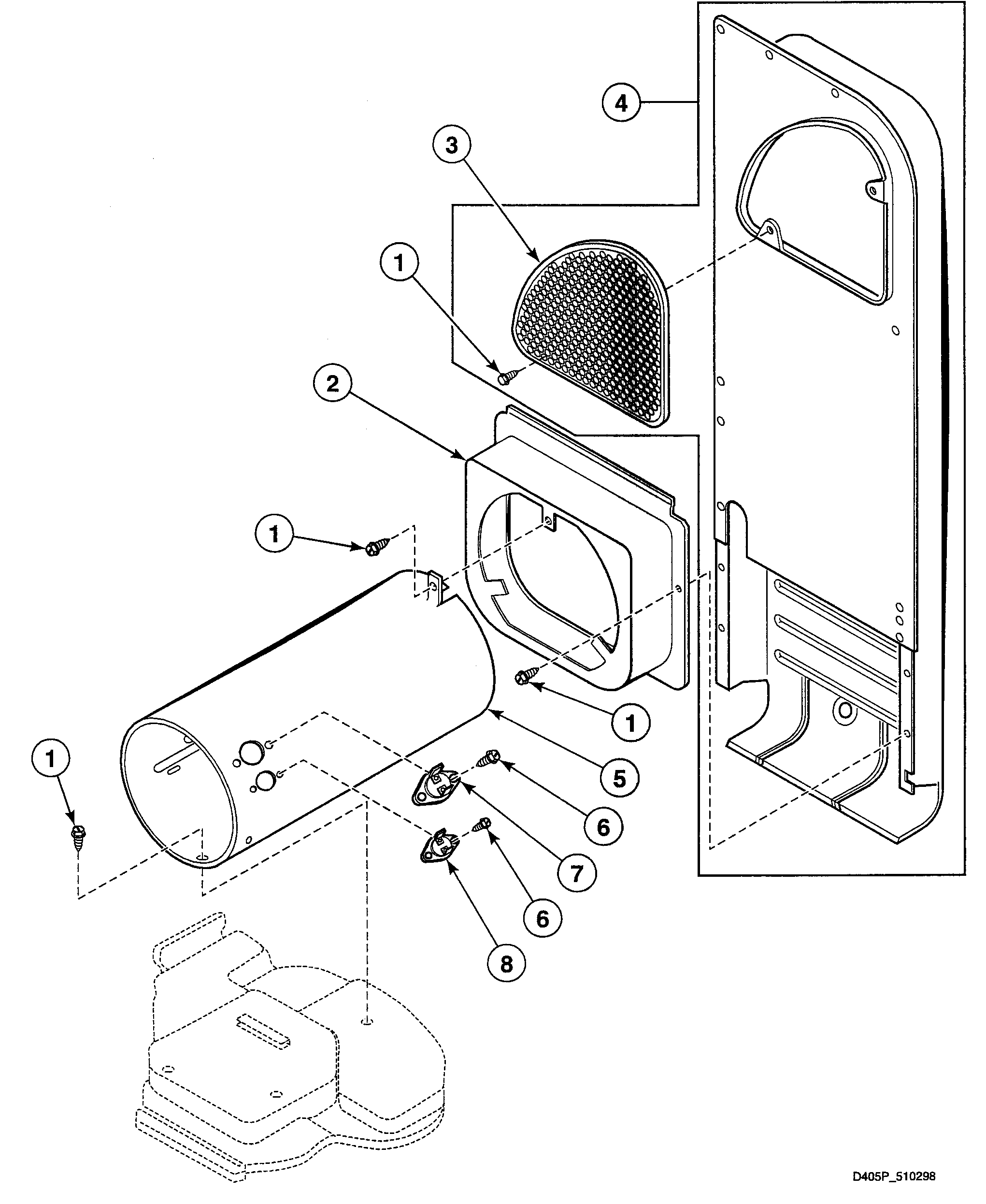 Duct assy