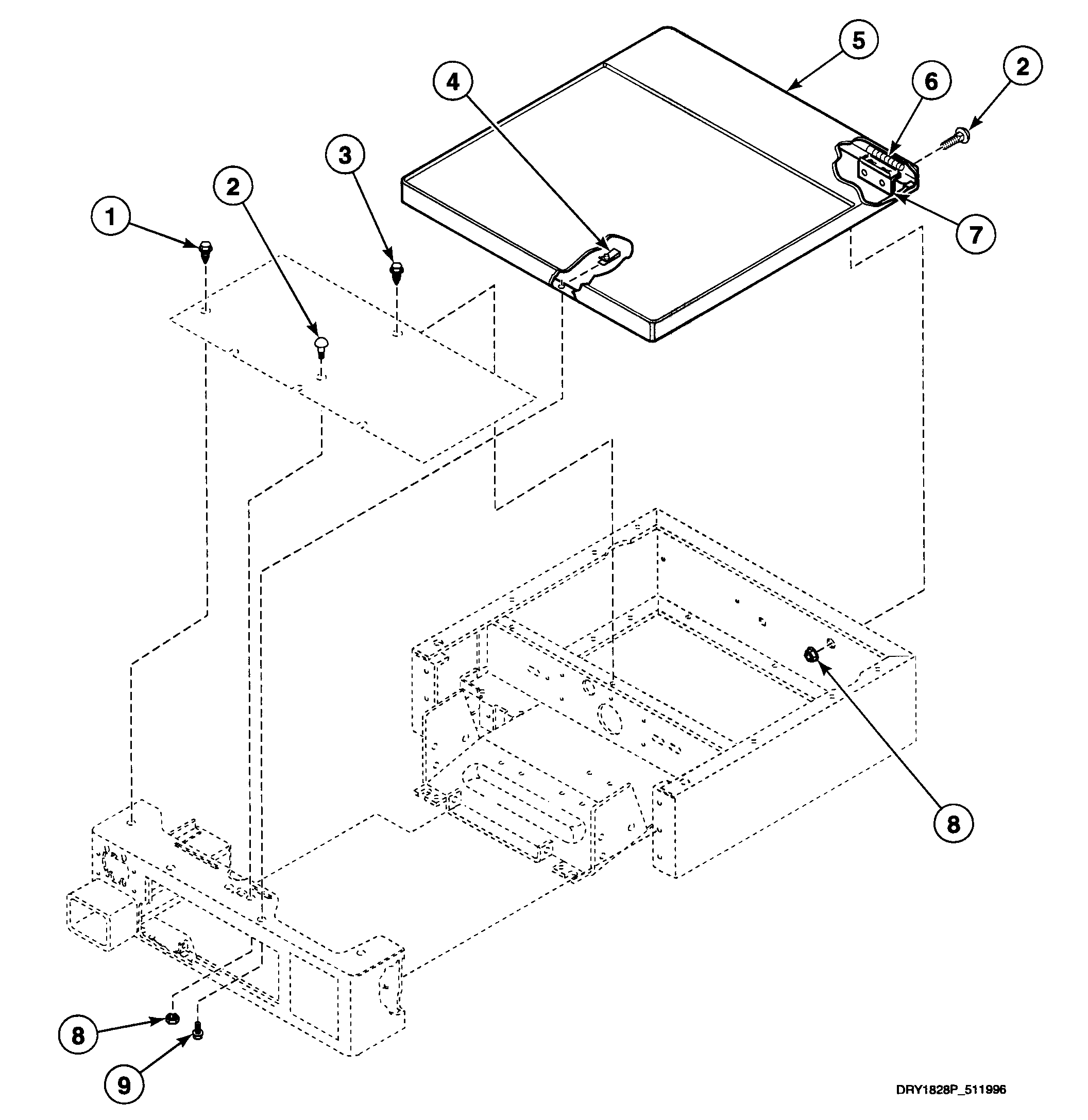 Cabinet top