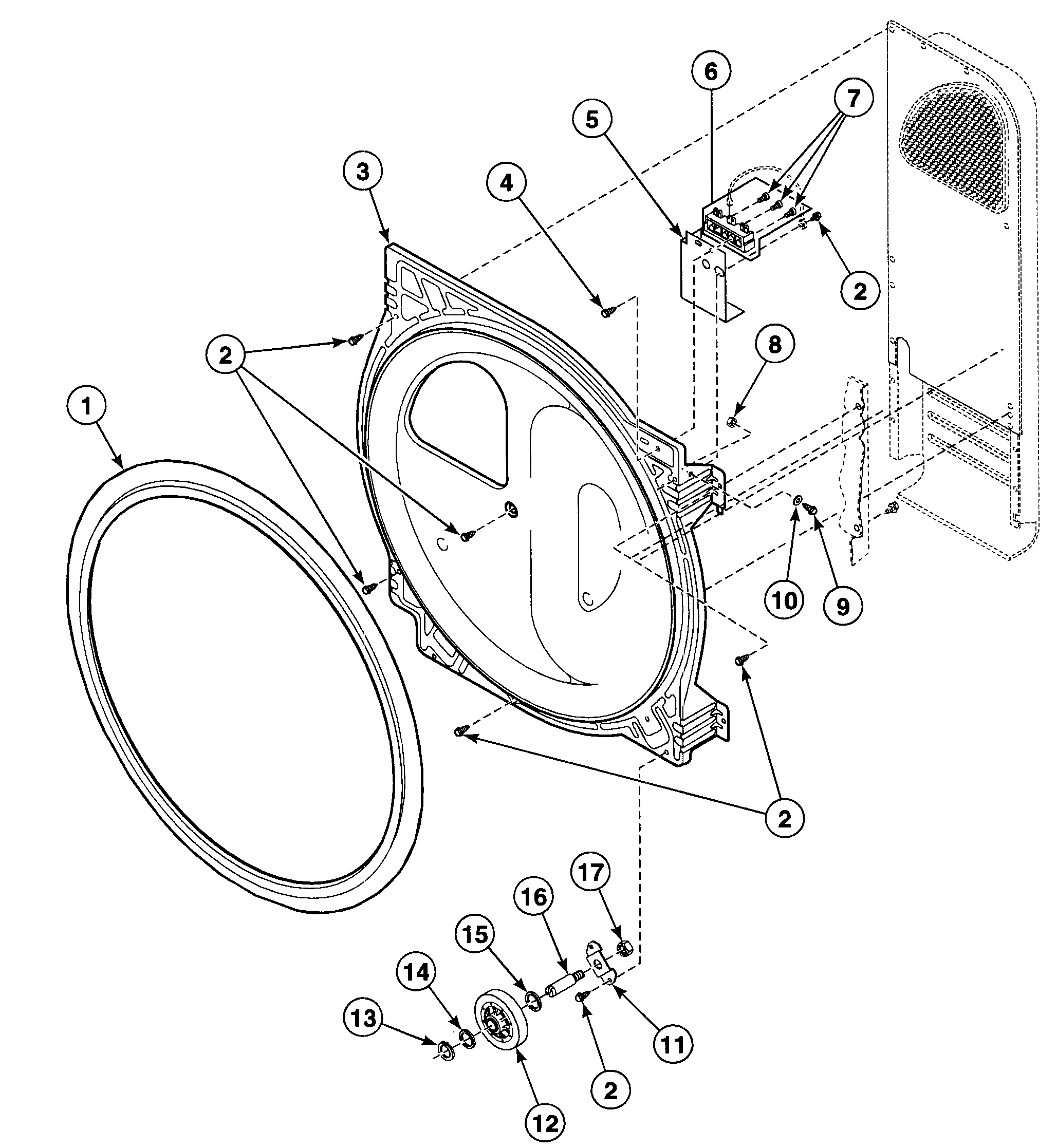 Roller assy