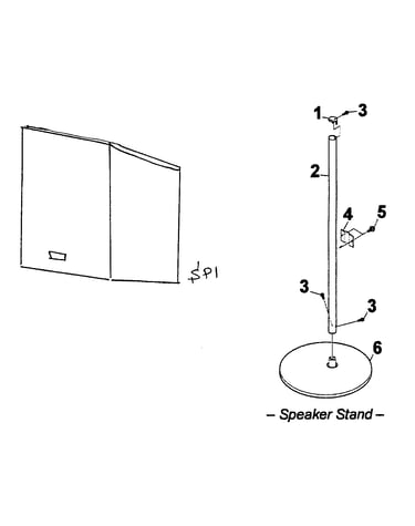 Front speaker