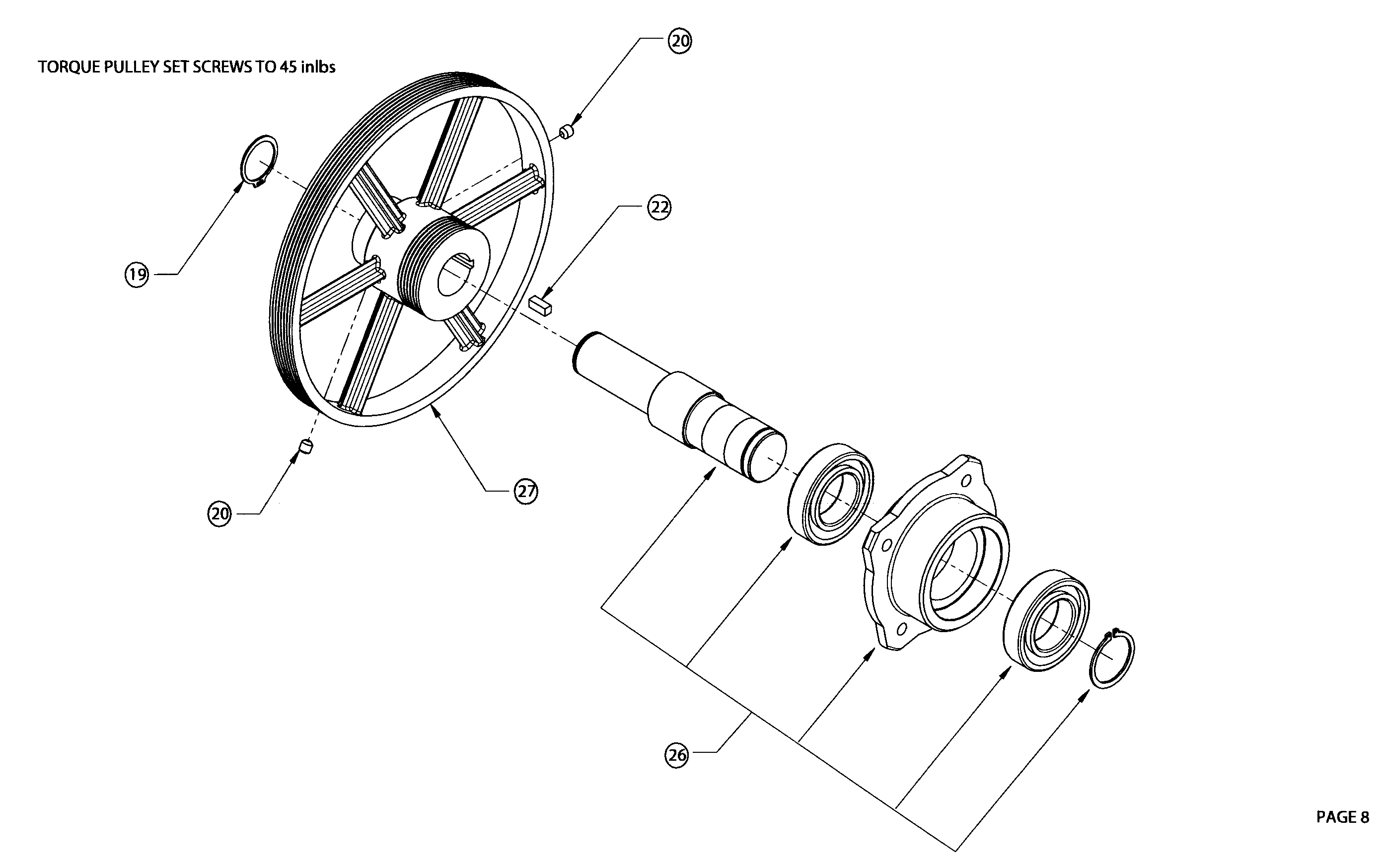 Pulley 2 assy