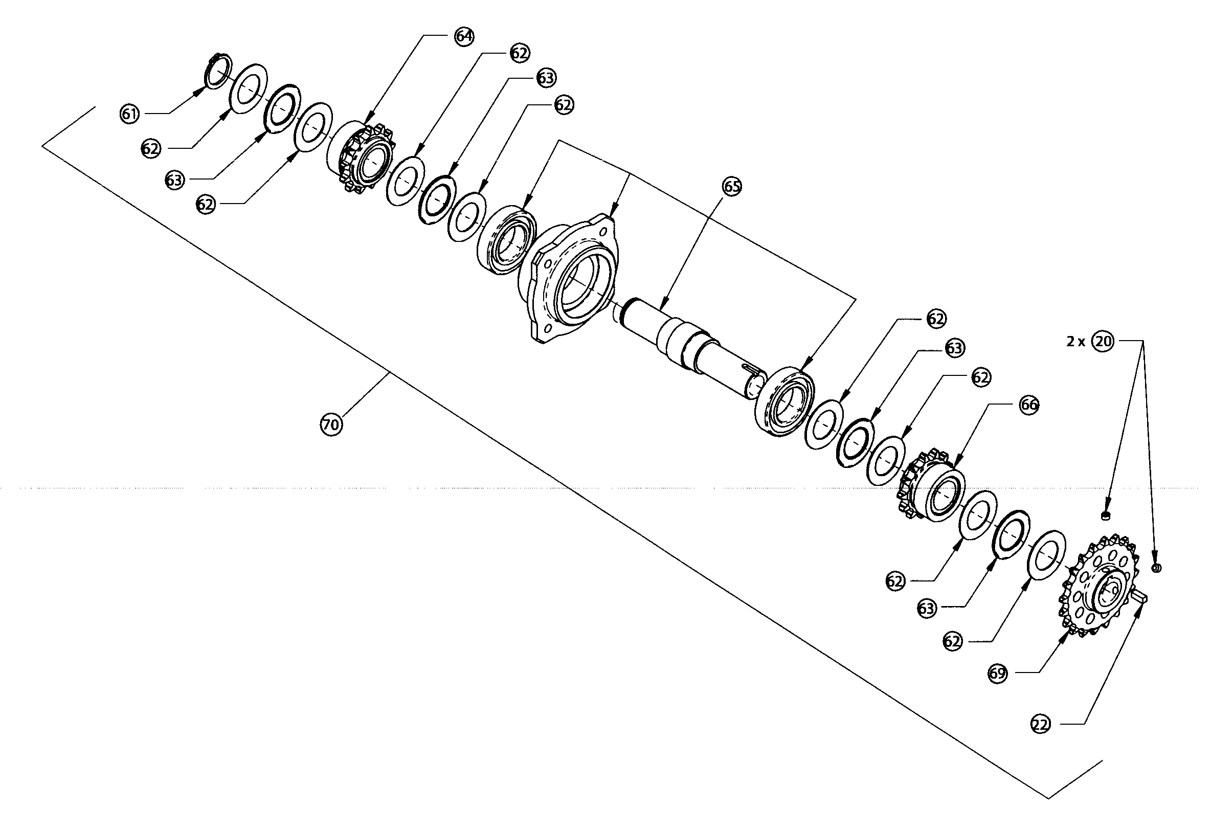 Shaft assy
