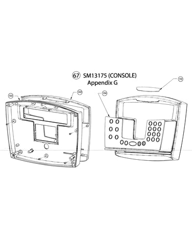 Console 1 assy