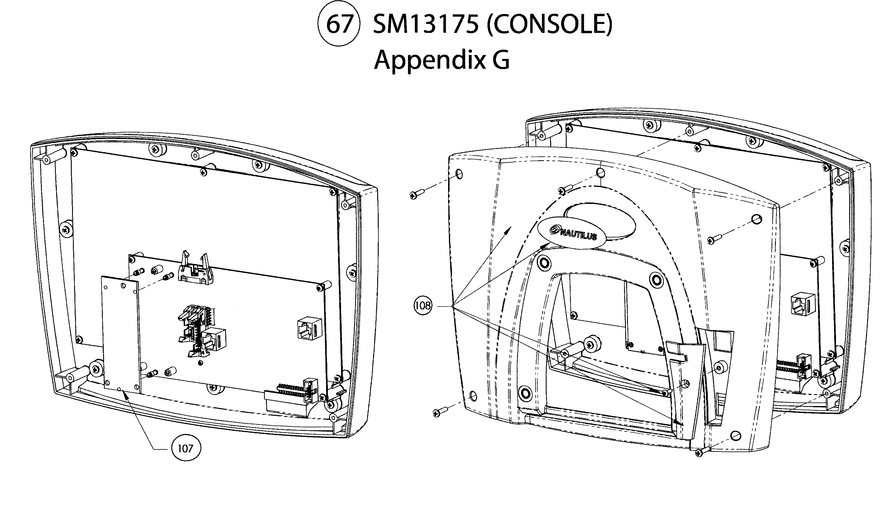 Console 3 assy
