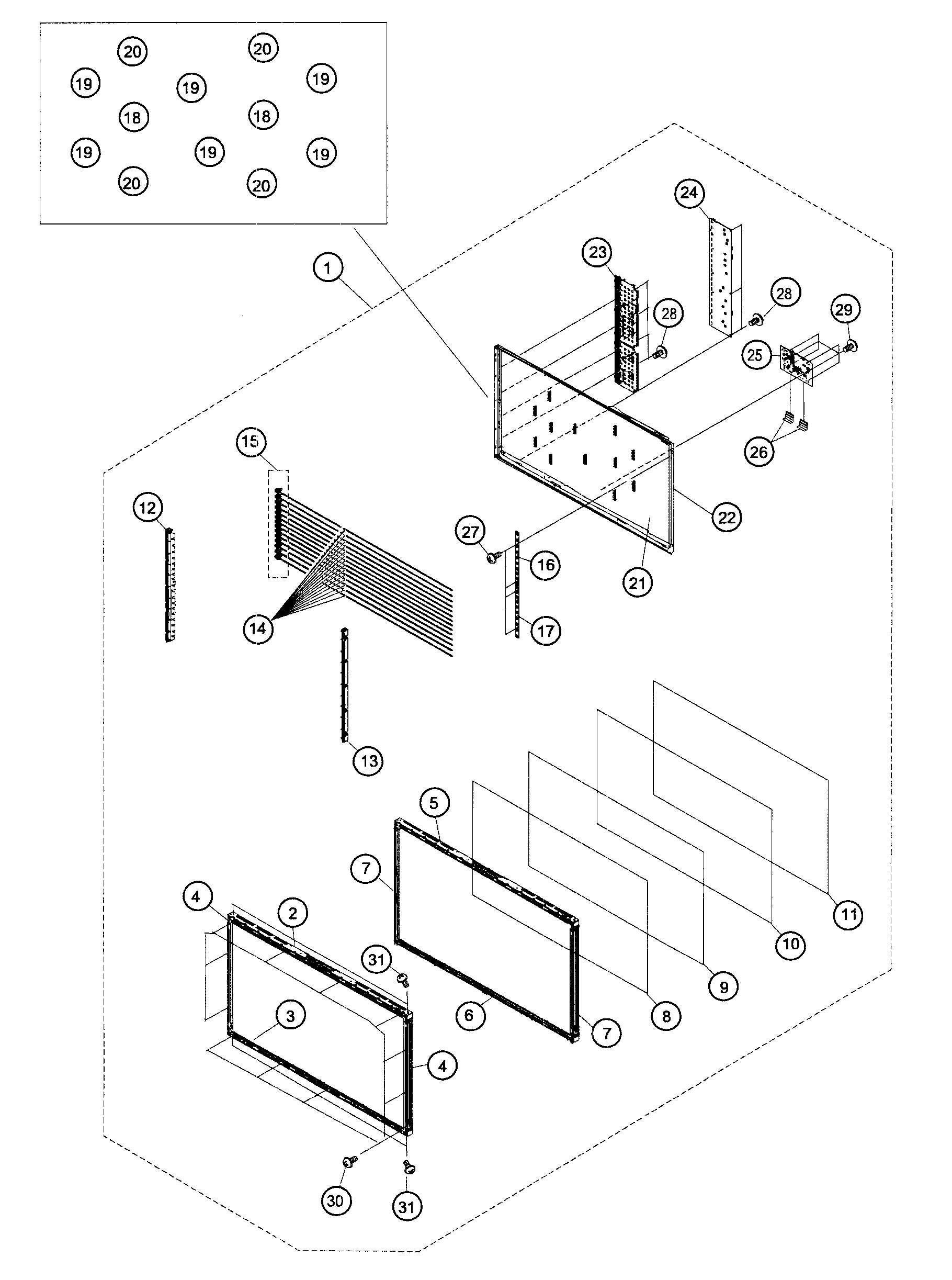 LCD ASSY