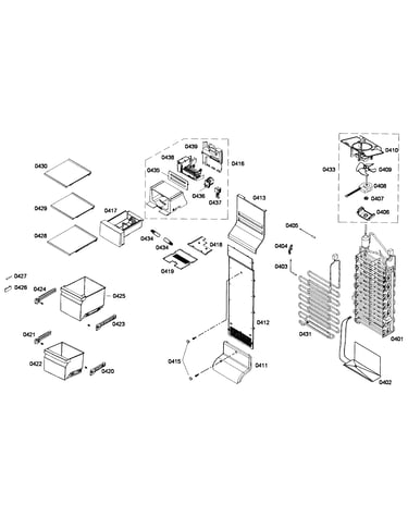 Freezer assy