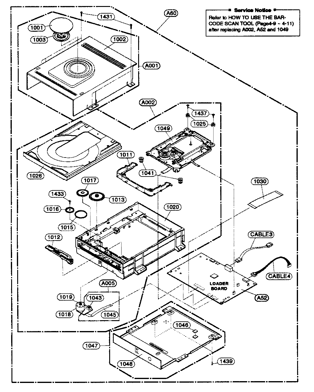 DECK ASSY