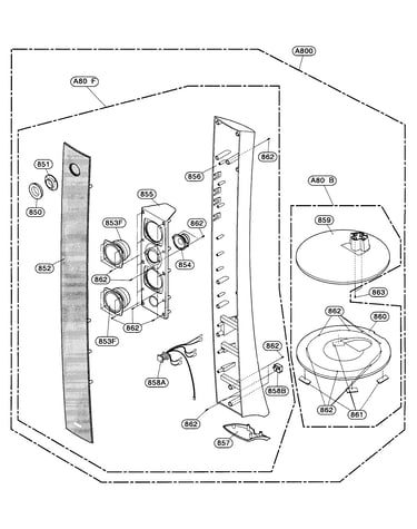 Front speaker