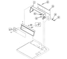 Speed Queen SDE107WF99L6 control hood diagram