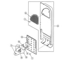 Speed Queen SDE107WF99L6 heater assy diagram