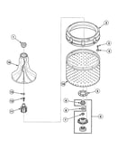 Washtub assy