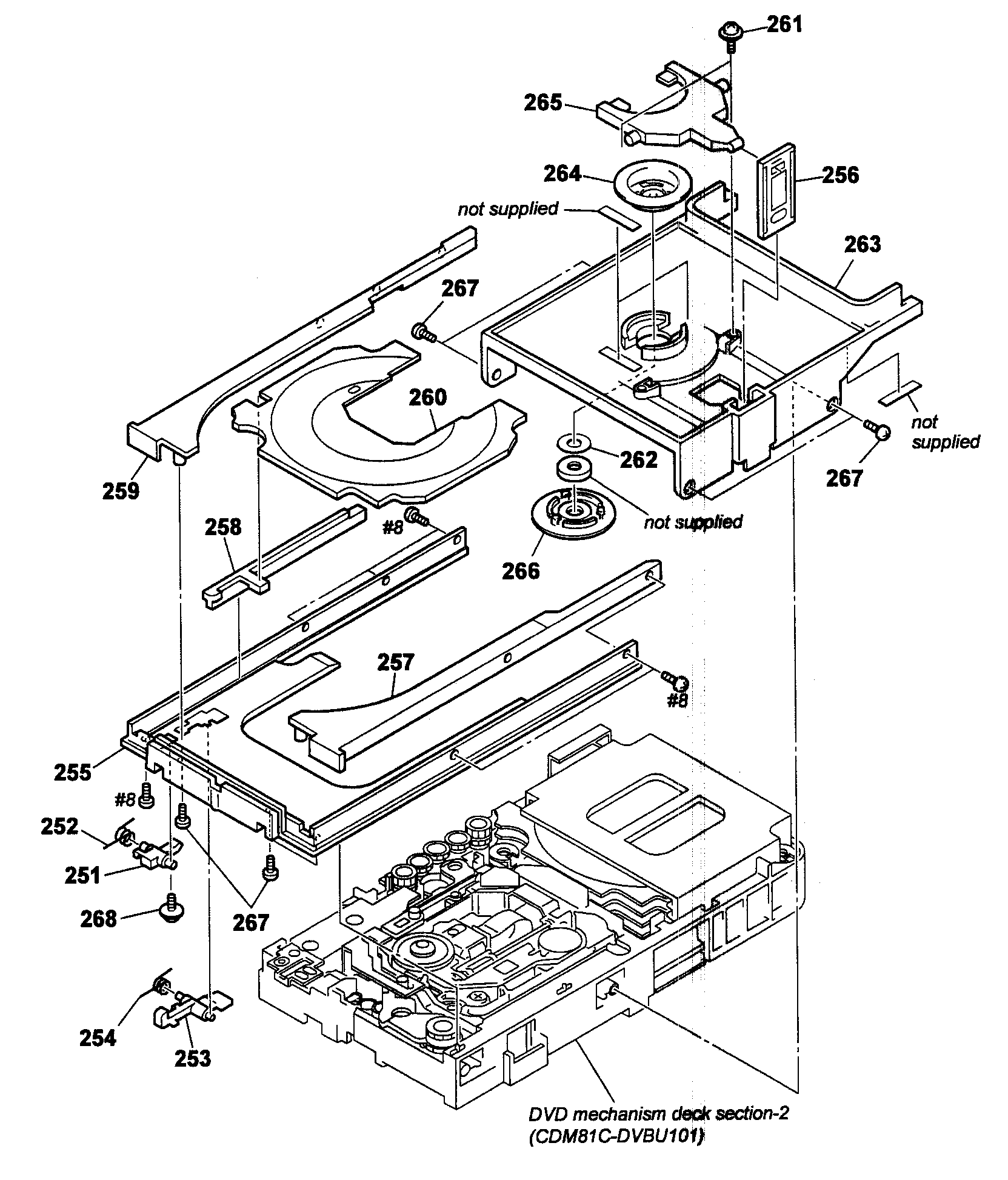 Dvd assy