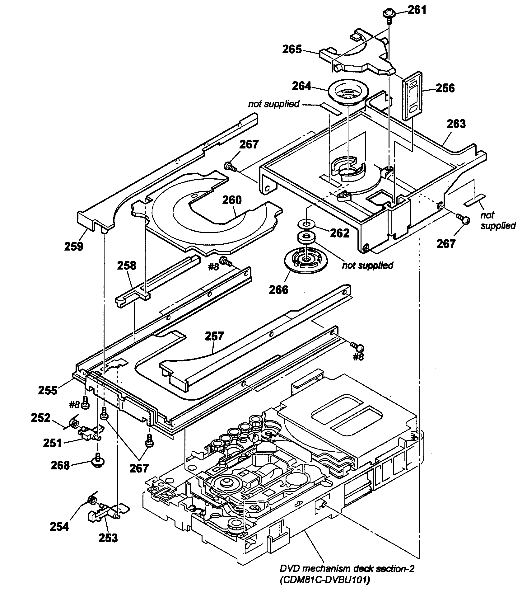 Dvd assy