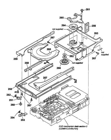 Dvd assy