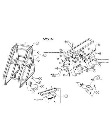 Frame assy