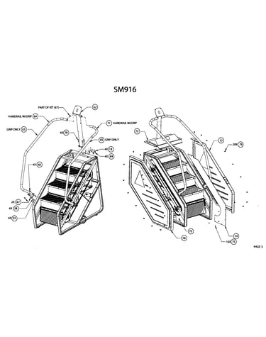 Handrail assy