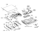 Samsung HT-Z520T/XAA cabinet assy diagram
