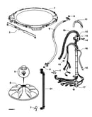 Agitator/hoses
