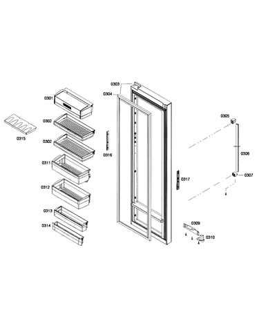 Refrig door