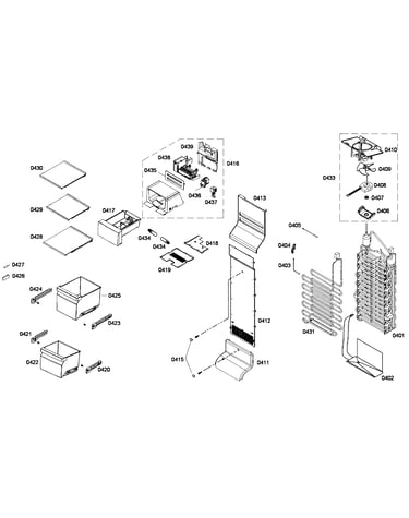 Freezer assy