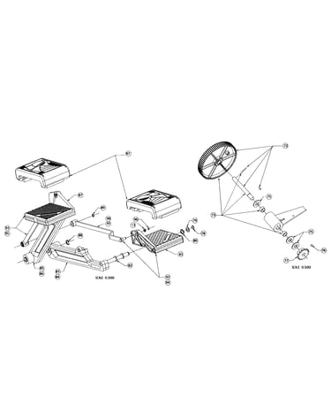 Pedals assy